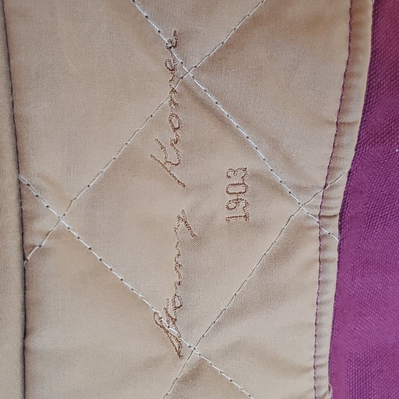 Stormy Kromer Mercantile Plum Harbor 100% Cotton Quiltex Canvas Sz. M Jacket - Picture 8 of 12